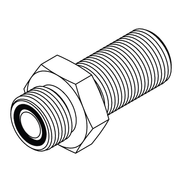 Tompkins Hydraulic Fitting-Steel06MORFS BULKHEAD UNION FF2700-06